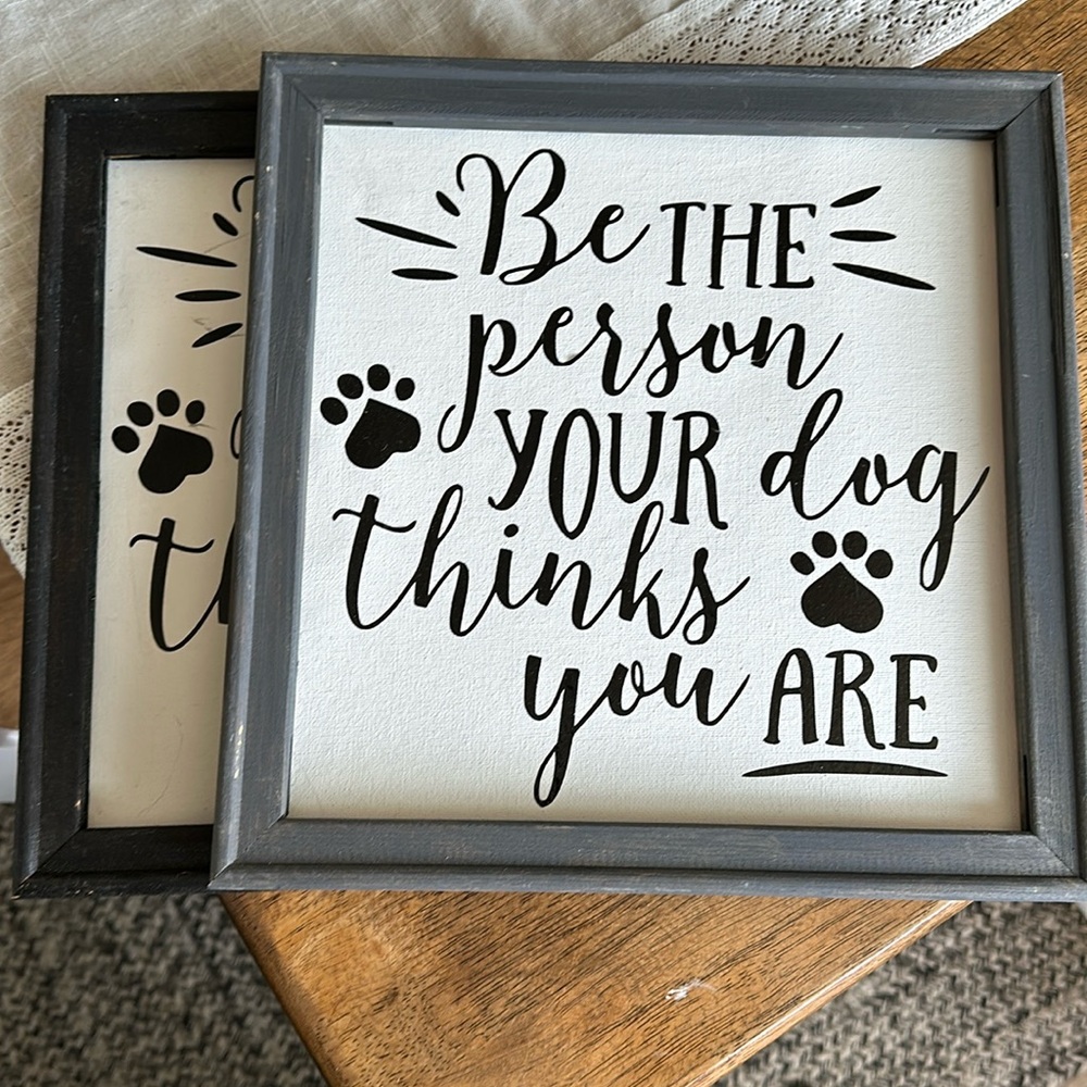 Handmade signs
